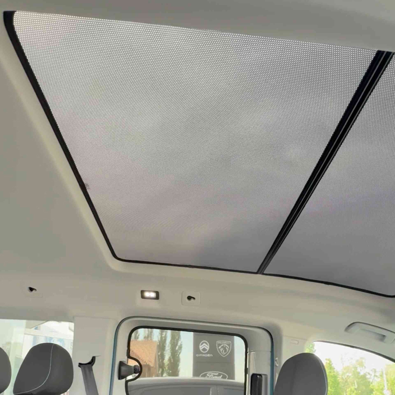 SunClip Pare-Soleil pour Toit Panoramique sur mesure pour Volkswagen Caddy V MPV 2020- & Ford Tourneo Connect MPV 2022-