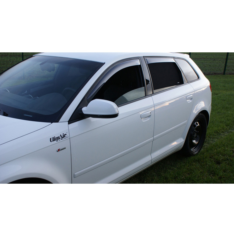 Déflecteurs latéraux Clair sur mesure pour Volkswagen Transporter T4 1990-2003