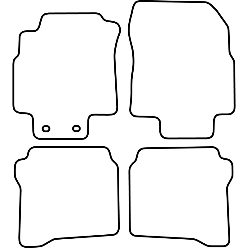 Set de tapis de sol sur mesure pour Nissan Primera 2002-2008