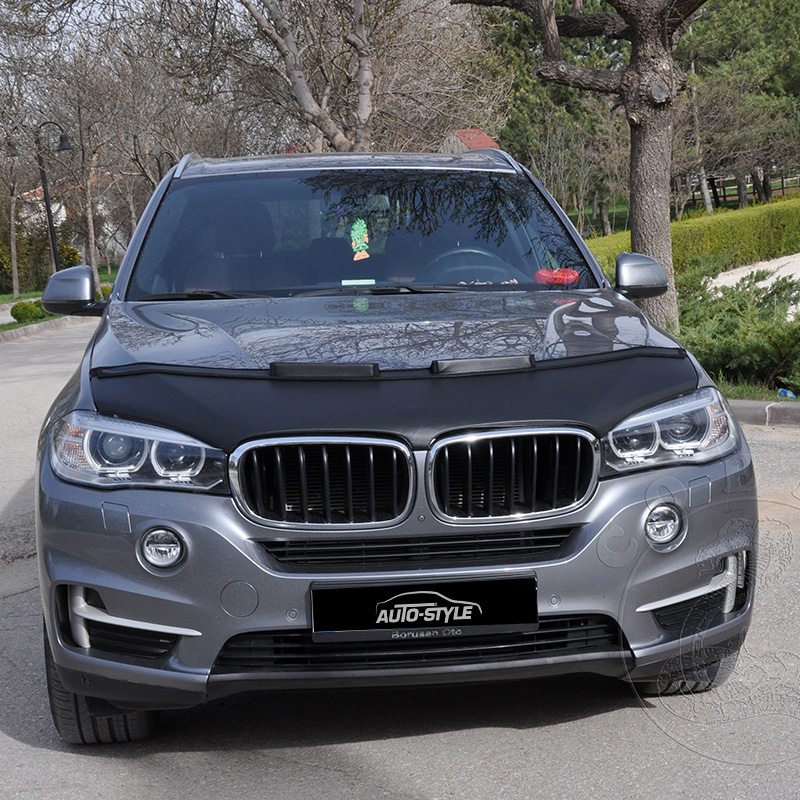 Protège-capot sur mesure pour BMW X5 F15 2013- - Noir