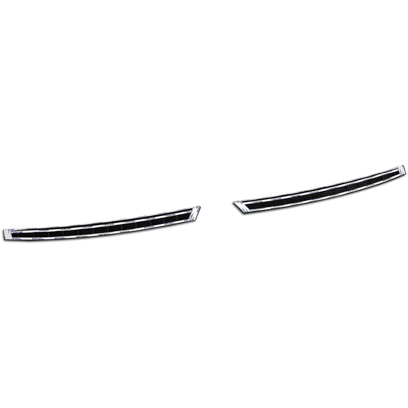 Avisa Protection de Seuil de Coffre Acier Inox sur mesure pour KIA EV3 GT 2024- - Noir - 2 pièces