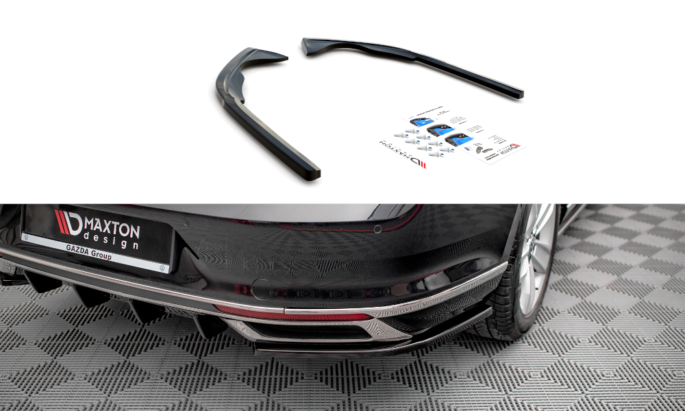 Zijdiffusers VW Passat B8 FL Maxton Glans Zwart