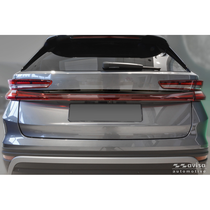 Avisa Moulure de hayon en Inox Noir Chrome sur mesure pour Skoda Kodiaq II (PS7) 2024-