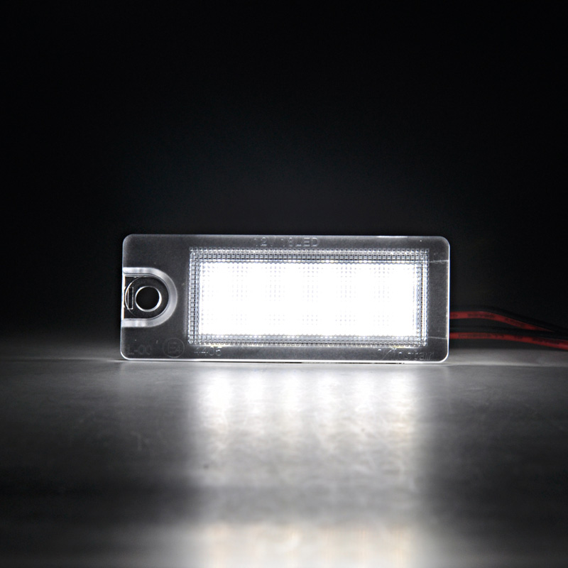Eclairage des Plaques d'Immatriculation LED sur mesure pour Volvo divers modèles Type 2
