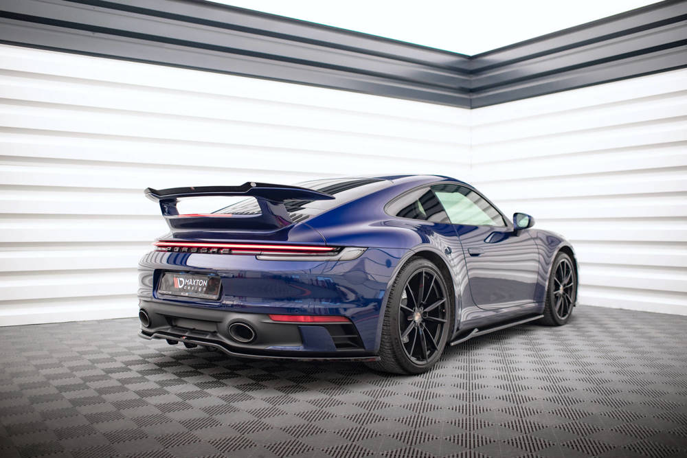Diffuser V.1 Porsche 911 Carrera 992 Aero Pack Maxton Glans Zwart