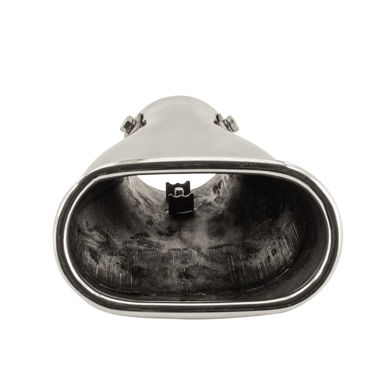 Simoni Racing Embout d'Échappement Rectangle Inox - 117x68xL190mm - Montage ->63mm