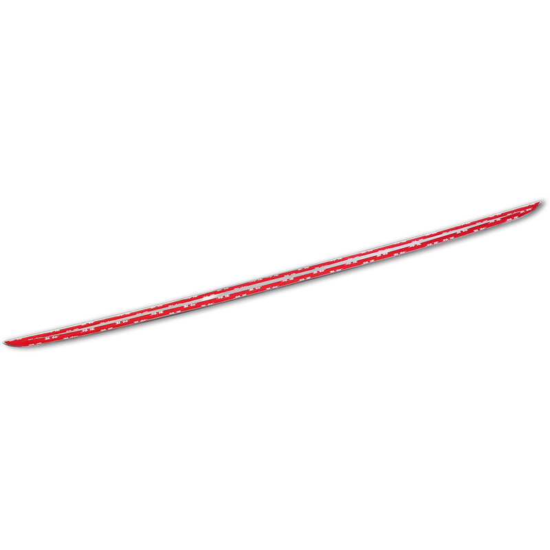 Avisa Revêtement d'habillage du hayon du coffre inox brossé sur mesure pour Mercedes CLA Shooting Brake (X118) 2019-