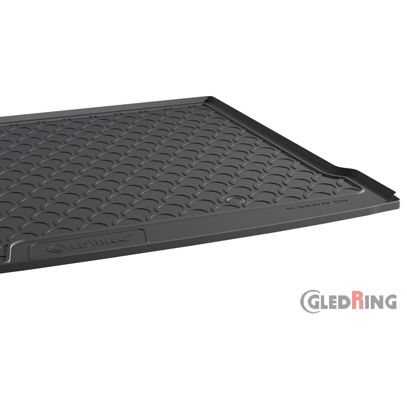 Coquille coffre-arrière Rubbasol (caoutchouc) sur mesure pour Audi Q3 2011-2018 (Sol en haut)