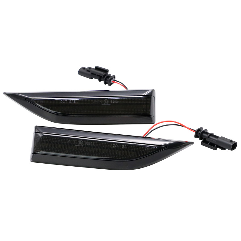 Set de Clignotants Latéraux LED sur mesure pour Volkswagen Transporter T6 2015-2020 - Fumée - incl. Feux Dynamiques