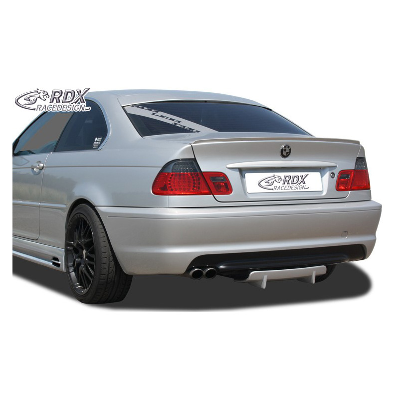 Jupe arrière 'Diffuseur U-Diff' sur mesure pour BMW Série-3 E46 1999-2007 (PU)