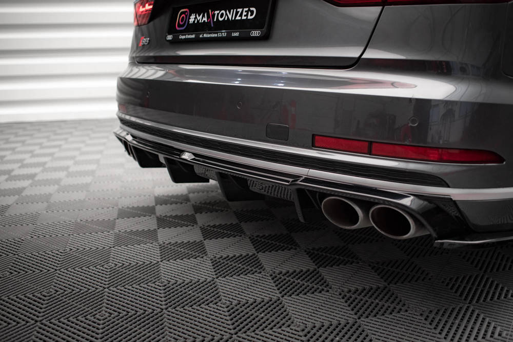 Diffuser Audi S8 D5 Maxton Glans Zwart
