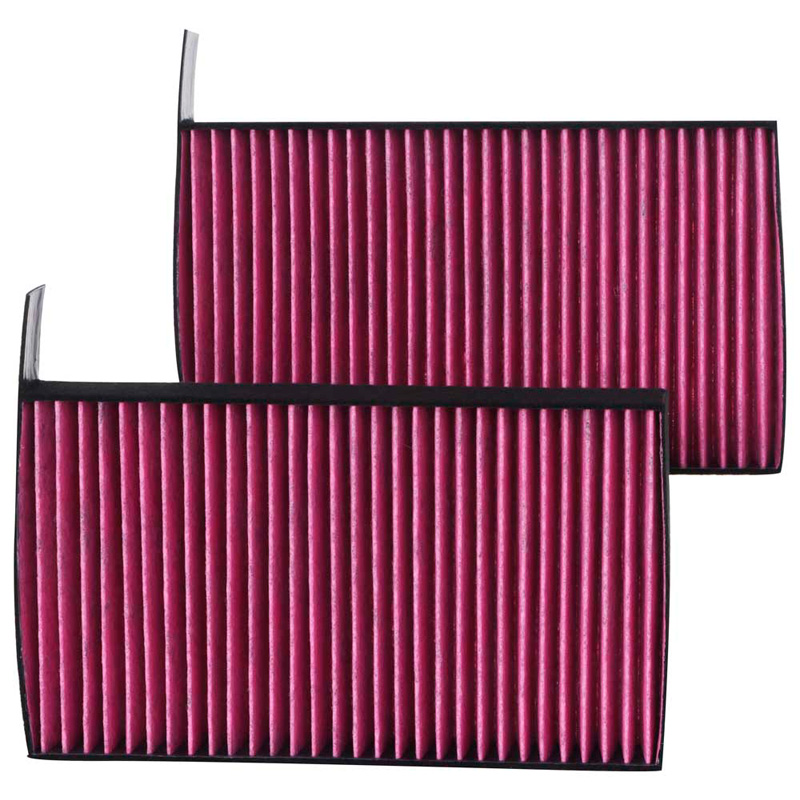 K&N Filtre à Air d'Habitacle Jetable Premium (2 pièces) sur mesure pour Tesla divers modèles (DVF5079)
