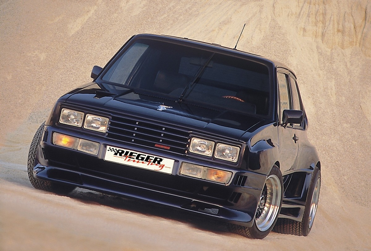 Zijskirts Breedversie ll VW Golf I Polyester Rieger