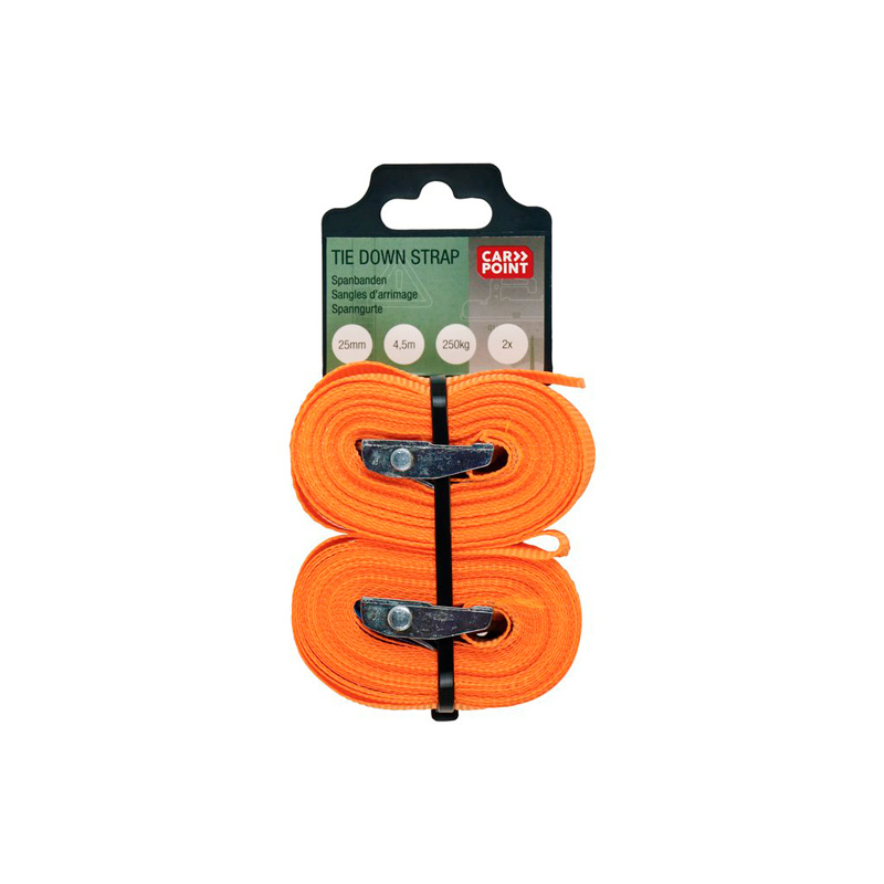 Carpoint Sangles à Boucles 2 x 4,5m