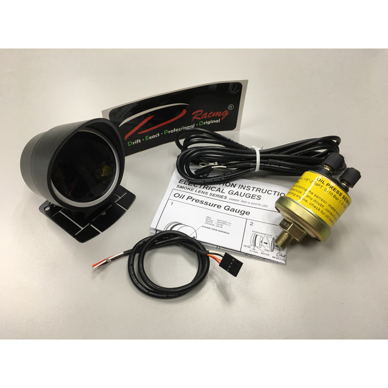 Instrument Depo Racing WA-Series - pression d'huille 0,0>10,0 bar - 52mm