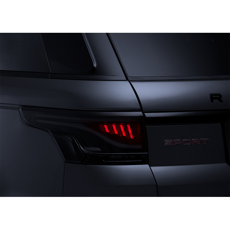 Glohh GL-5i Feux Arrière Dynamiques LED sur mesure pour Range Rover Sport L494 2013-2017 & 2018- - Noir