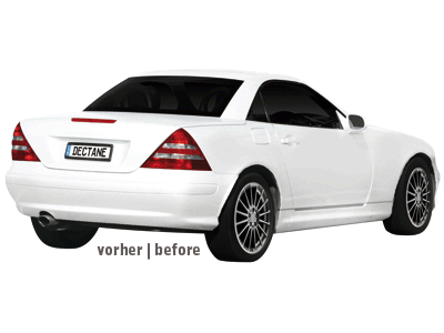 Feux arriere Mercedes SLK (R170 00-04) LED rouges/de fumee