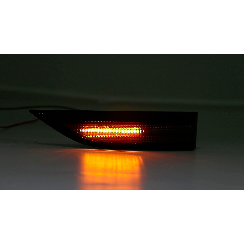 Set de Clignotants Latéraux LED sur mesure pour Volkswagen Transporter T6 2015-2020 - Fumée - incl. Feux Dynamiques