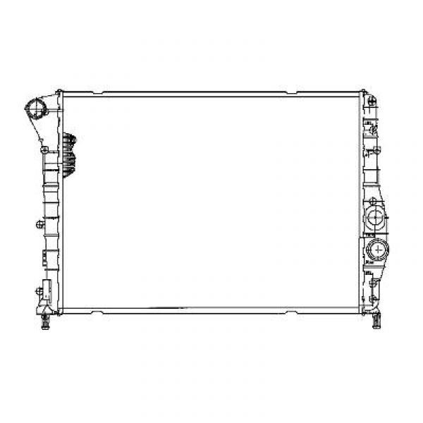 Radiator ALFA ROMEO 147 01-12.02 580x411x30 1.9 JTD +/-AC