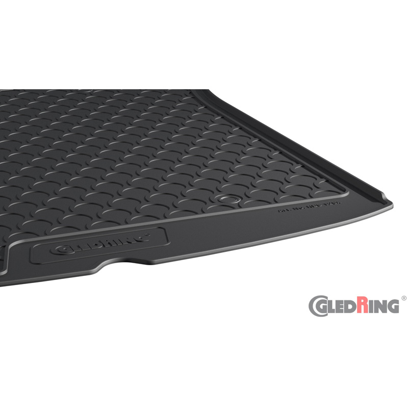 Coquille coffre-arrière Rubbasol (caoutchouc) sur mesure pour Tesla Model Y 2020- (Sol en haut)