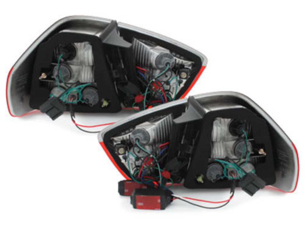 Taillights fits BMW 3 serie E90 LED 05-08 smoke Cardna