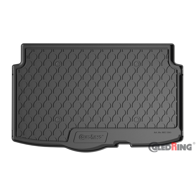 Coquille coffre-arrière Rubbasol (caoutchouc) sur mesure pour Hyundai i20 (BC3) 2020- (excl. Hybrid et/ou sol variable)