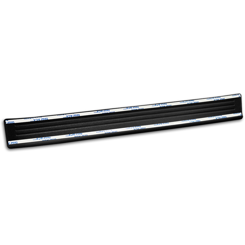 Avisa Seuils de portes inoxydable noir mat sur mesure pour Citroën C3 IV 2024- - 'Lines' - 4-pièces