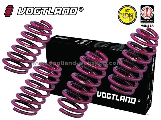 Verlagingsveren Audi A3, Typ 8V, VA boven 1010 kg Vogtland