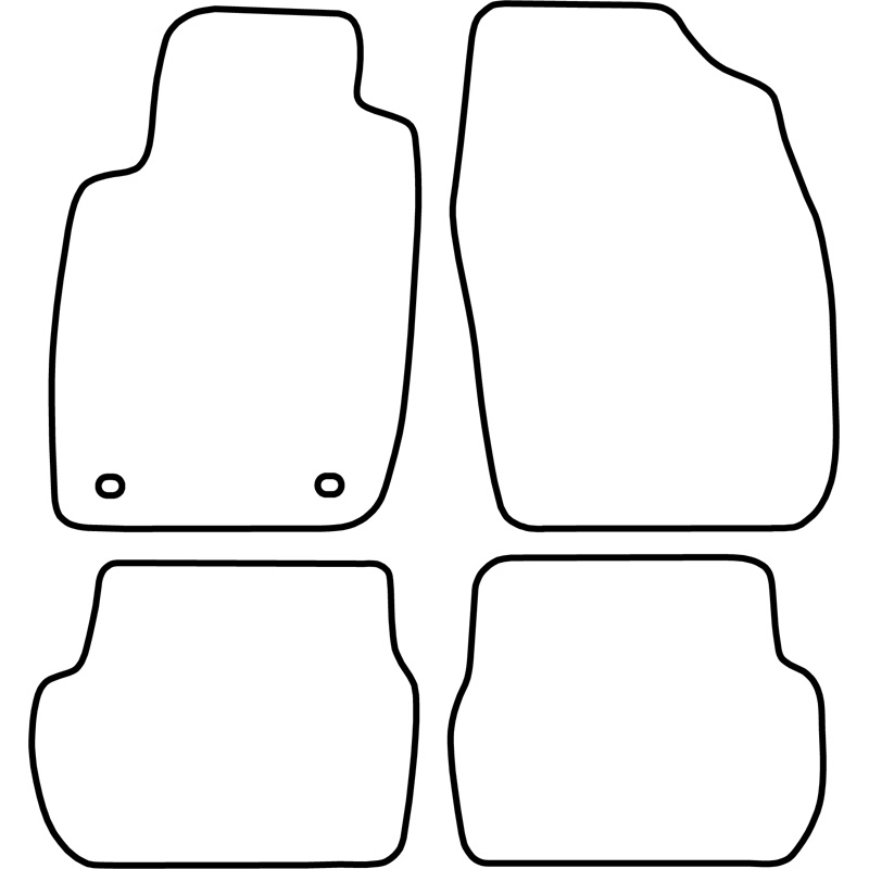 Set de tapis de sol sur mesure pour Toyota Starlet 1996-1999