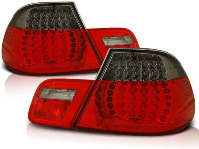 Feux arriere BMW E46 coupe 99-03 LED facelift rouges/