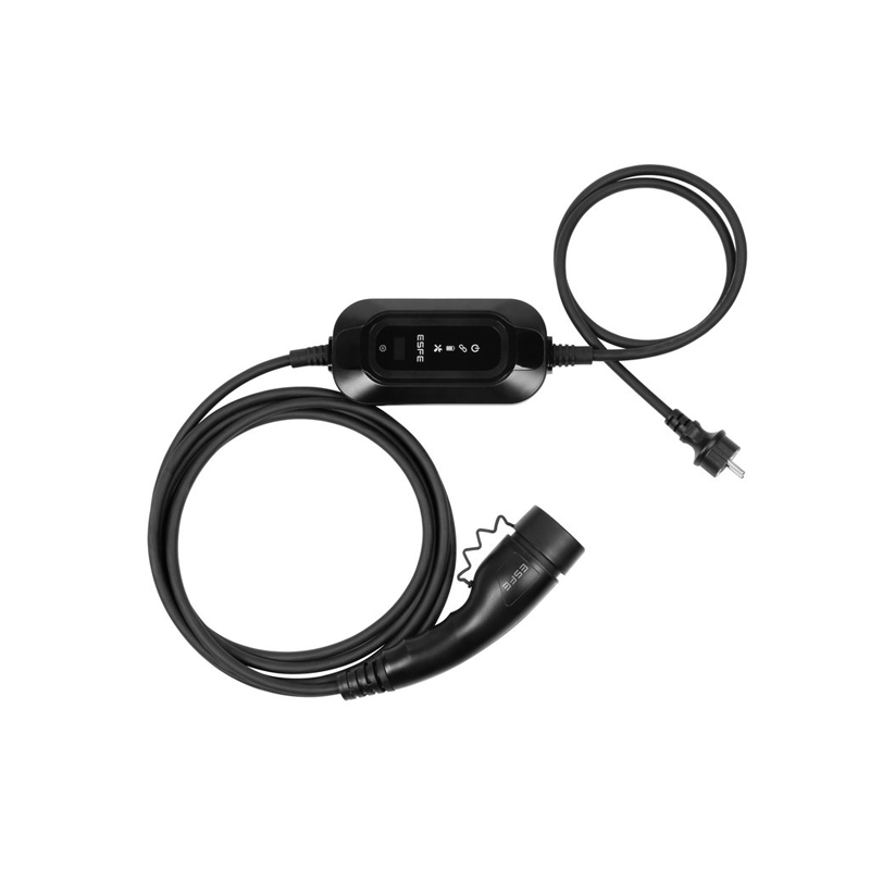 Chargeur portable pour véhicule électrique ESFE 230 V Type 2 Monophasé 8-16 AMP