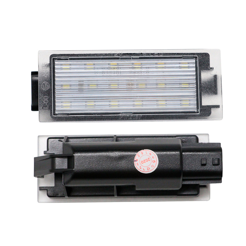 Éclairage de Plaque d'Immatriculation LED sur mesure pour Smart ForTwo (453) 2014-