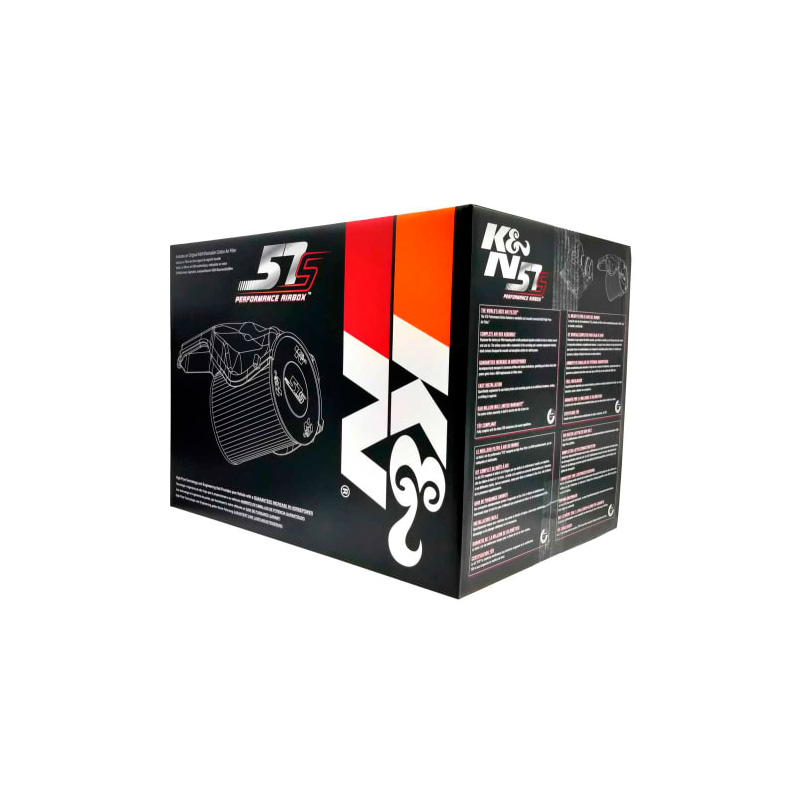 K&N 57S Performance Airbox sur mesure pour VAG Types divers 1.6/2.0 2013-2021 (57S-9508)