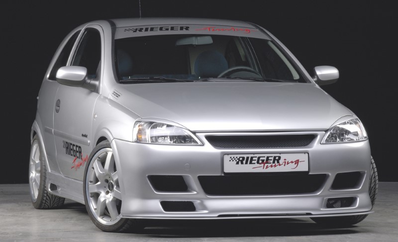 Voorbumper Opel Corsa C ook voor facelift Rieger