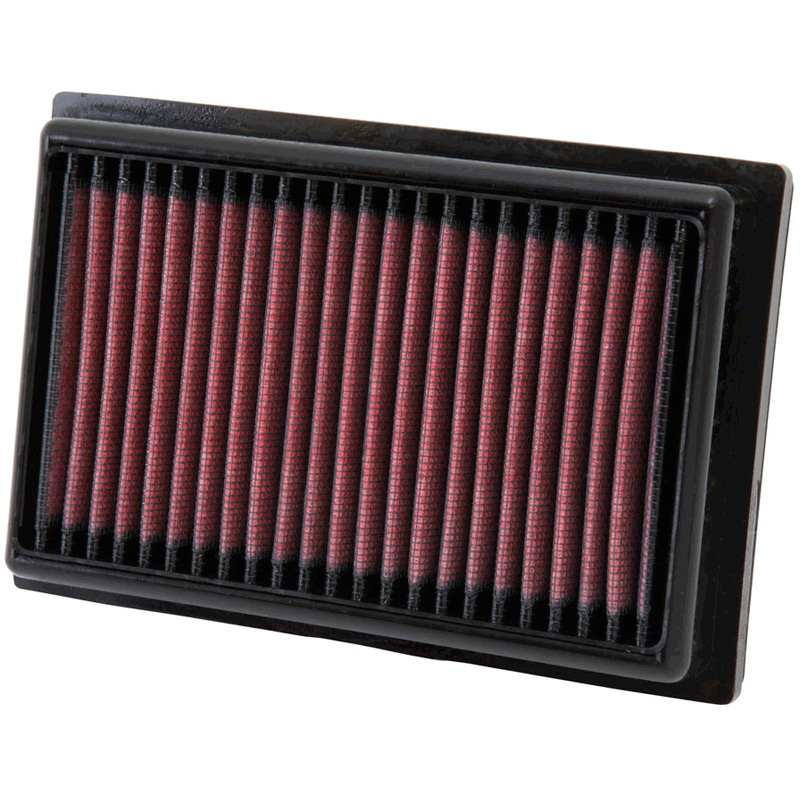 K&N Filtre à air de remplacement sur mesure pour Citroën C1 / Peugeot 108 1.0 2014-2016 / Subaru Justy 1.0 2016- / Toyota Prius C 1.5 2012-2016, Toyota Aygo II 1.0 / Yaris Hybrid 1.5 2012- / Yaris 1.0 7/2014- (33-2485)