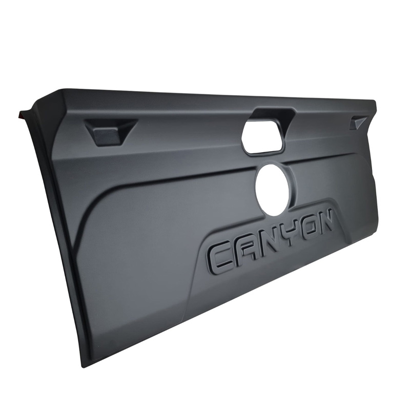 Protecteur de hayon sur mesure pour Volkswagen Amarok MK1 2010-2022 - Version 2 - Noir mat