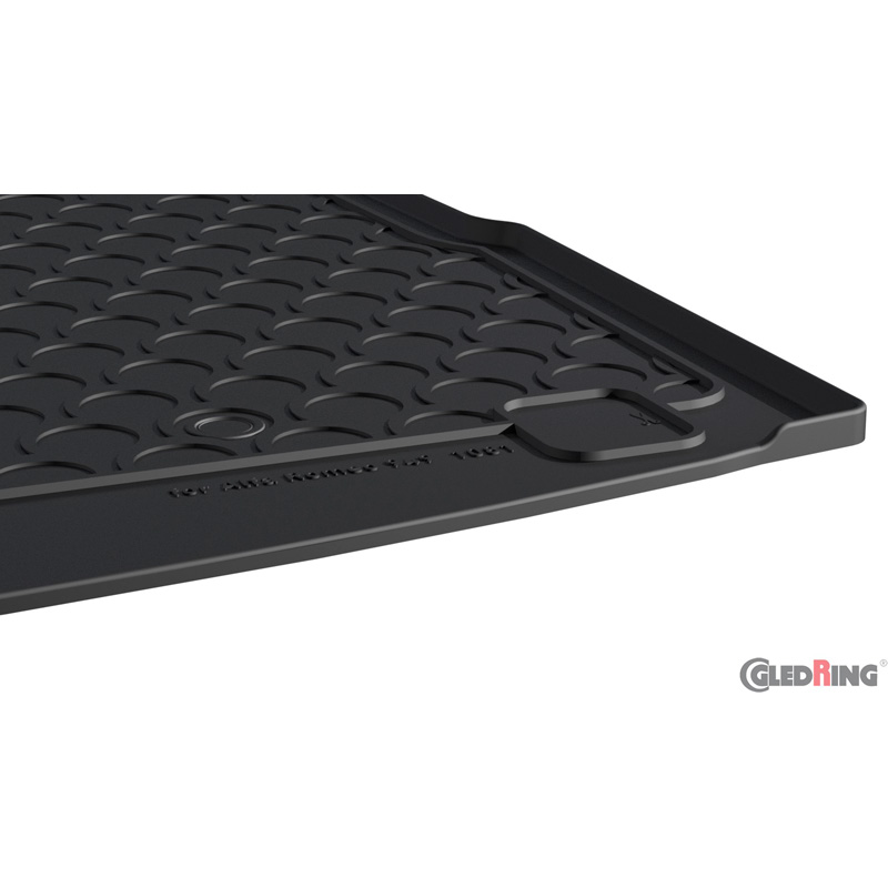 Coquille coffre-arrière Rubbasol (caoutchouc) sur mesure pour Alfa Romeo Stelvio 2017-