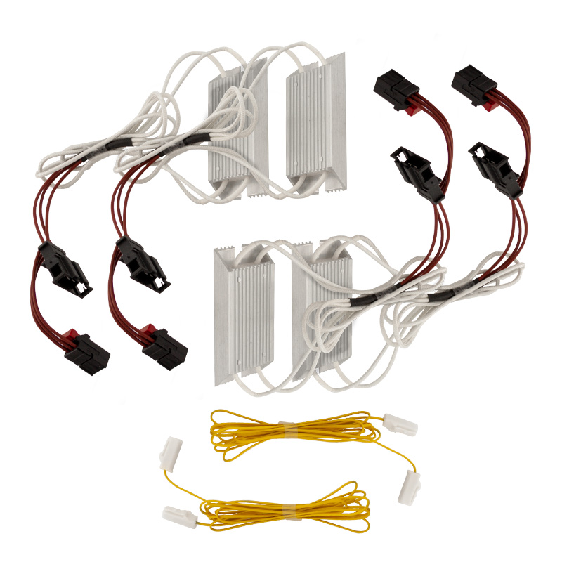 Set de Feux Arrière LED Look-R sur mesure pour Volkswagen Golf VI 2008-2012 excl. Variant - Rouge/Claire/Fumée - incl. Feux Dynamiques
