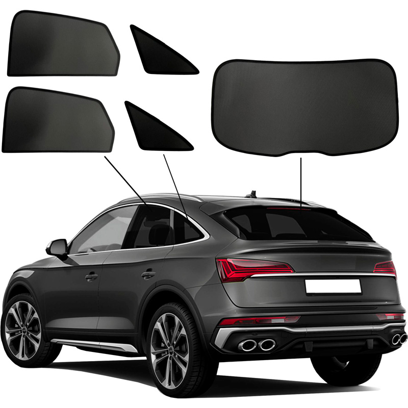 SunClip Protection visuelle & solaire sur mesure pour Audi Q5 Sportback (FYT) 2020-2025