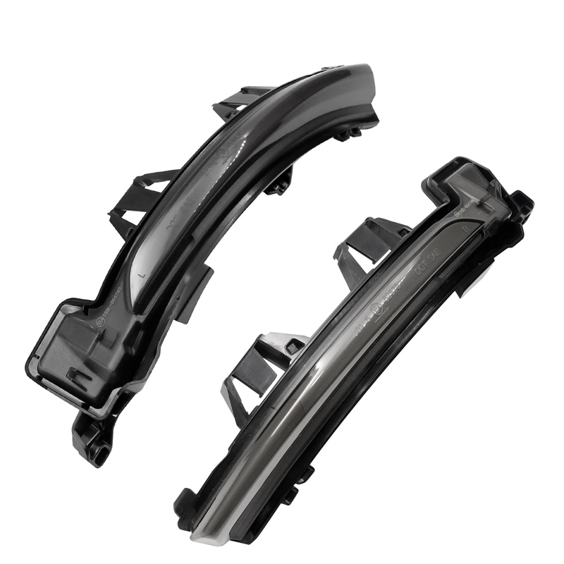 Set de Clignotants de Rétroviseurs LED sur mesure pour Volvo divers modèles 2016- - Fumée - incl. Feux Dynamiques