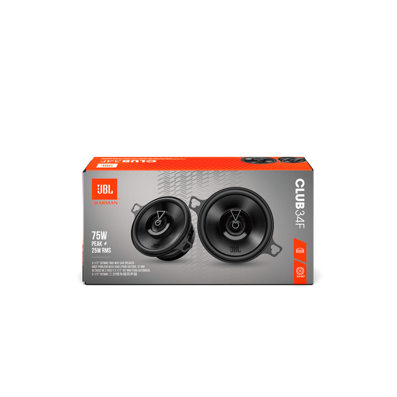 JBL Club Gen3 34F 3.5'' (8.7cm) Set de haut-parleur Coaxial