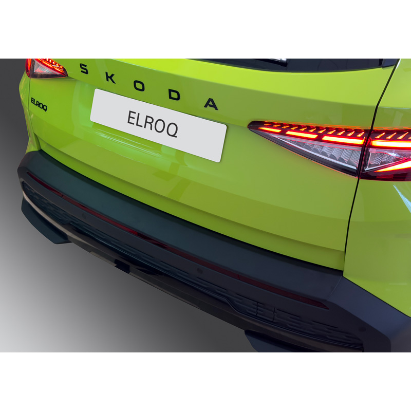 RGM Protection de seuil arrière (ABS) sur mesure pour Skoda Elroq 2024- Noir