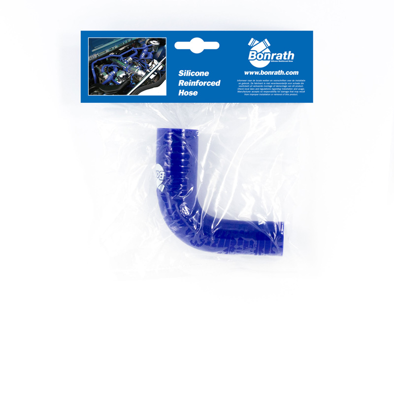 Bonrath Durite Silicone réducteur coudé 90 degré - Longueur: 50mm - Ø19>13mm