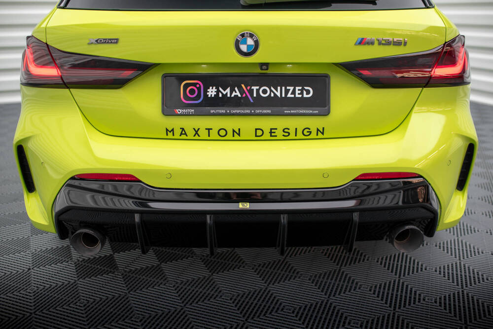 Diffuser V.3 BMW 1 Serie M Pakket / M135i F40 Maxton Glans Zwart