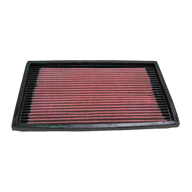 K&N Filtre à air de remplacement sur mesure pour Nissan Navara, Pathfinder / Opel Calibra, Vectra A / Saab 900 (33-2080)