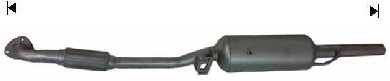 Opel ASTRA 1.7TD CDTI DPF 1686 cc 81 Kw / 110 cv Z17DTJ Magnaflo