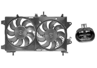 ventilator, 1.9JTD 74Kw, airco Fiat Punto, 2003-2009