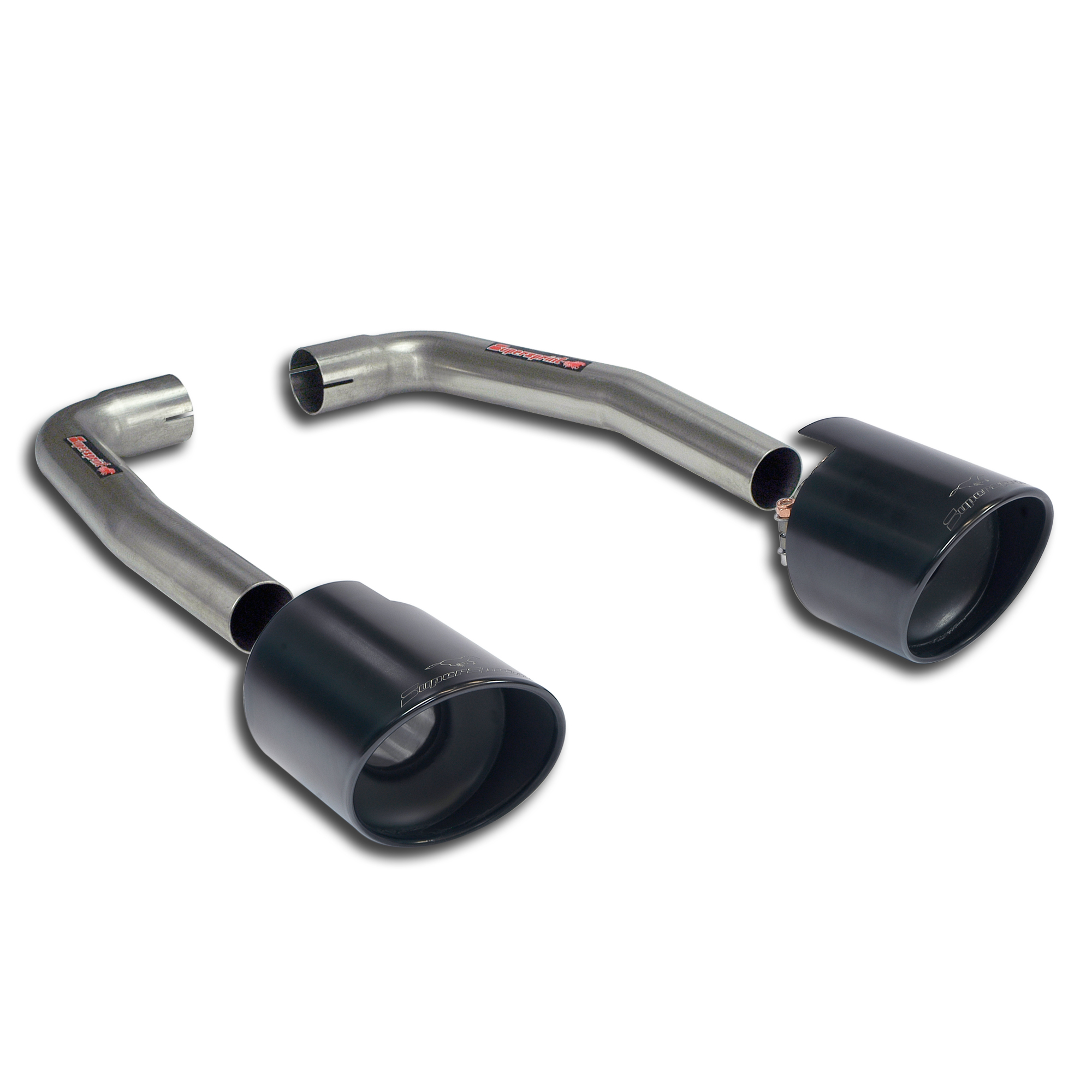 ALFA ROMEO GIULIETTA 1.4 TurboBenzina (105 Hp) 2012 Endpipe kit Right - Left "Black" O 120