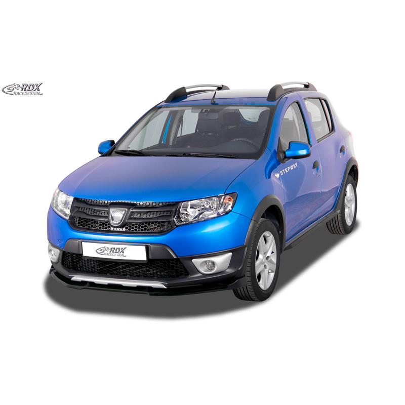 Jupes latérales 'Slim' sur mesure pour Dacia Sandero II 2012- incl. Stepway (ABS noir luisant)