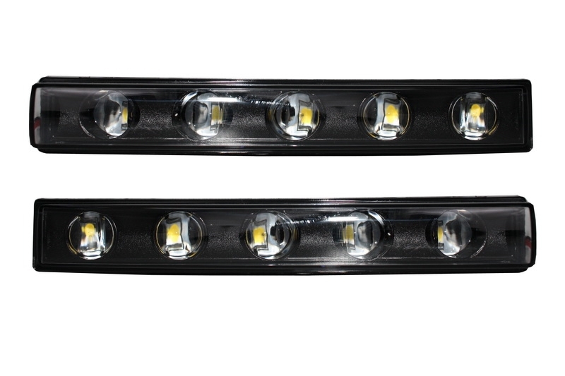 DRL Zwart Mercedes G Klasse W463 1989-2012